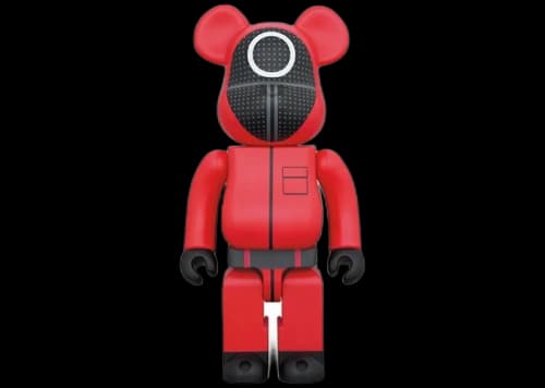 Bearbrick x Squid Game Guard (Circle) 1000%