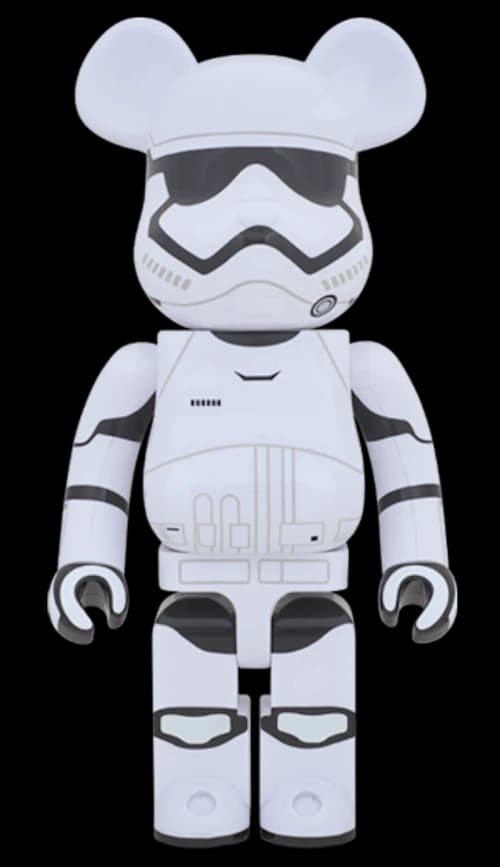 Bearbrick x Star Wars First Order Stormtrooper 1000% Multi