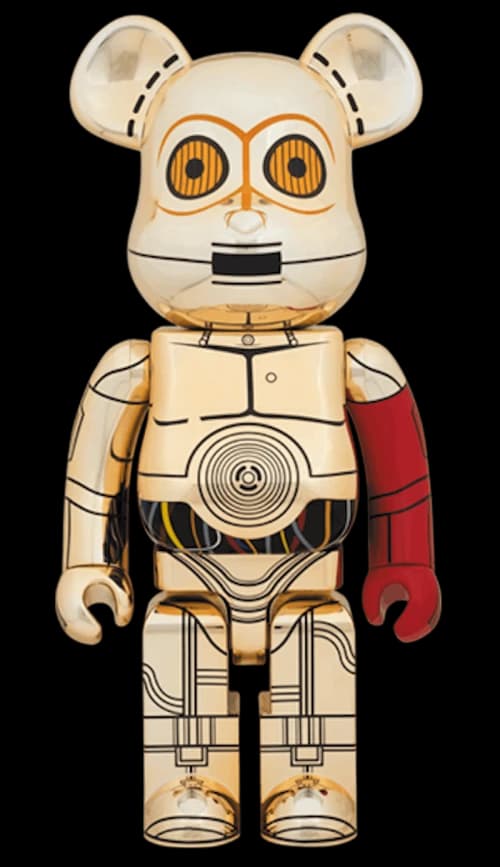 Bearbrick x Star Wars The Force Awakens C-3PO 1000% Multi