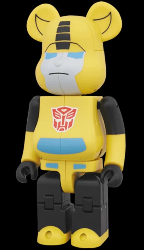 Bearbrick x Transformers Bumblebee 200% Yellow