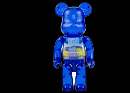 Bearbrick x UM Junior 100% & 400% Set Blue