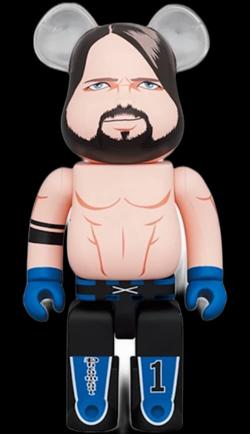 Bearbrick x WWE AJ Styles 400%
