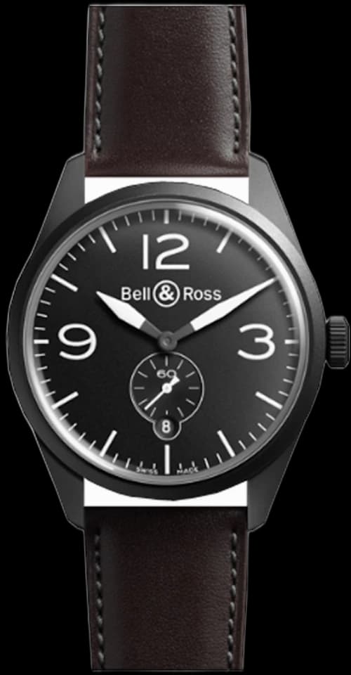 Bell and Ross Vintage BRV 123-BL-CA/SCA