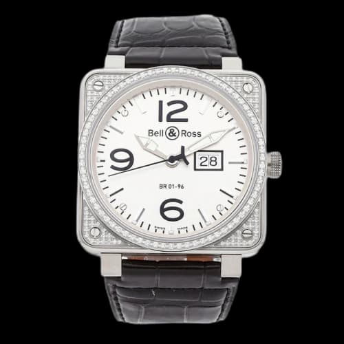 Bell and Ross BR01-96 Grande Date "Top Diamond" BR0196-TOP DIAMOND