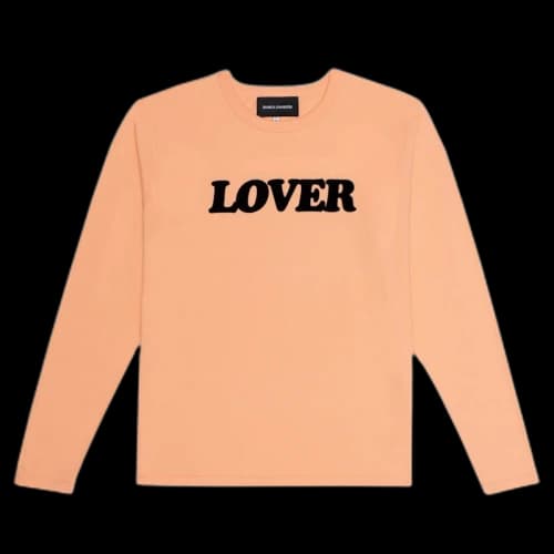 Bianca Chandon Lover Longsleeve T-Shirt Peach/Black
