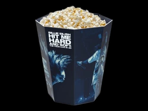Billie Eilish Hit Me Hard and Soft Popcorn Bucket