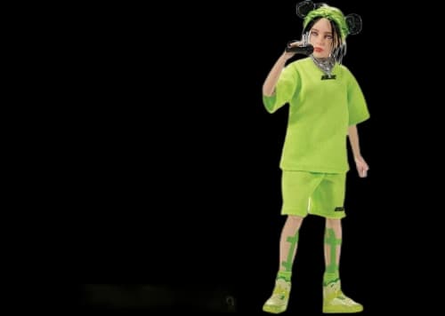 Billie Eilish LA Live Fashion Action Figure