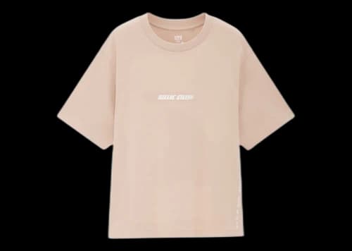 Billie Eilish Logo T-Shirt (Japanese Womens Sizing) Natural