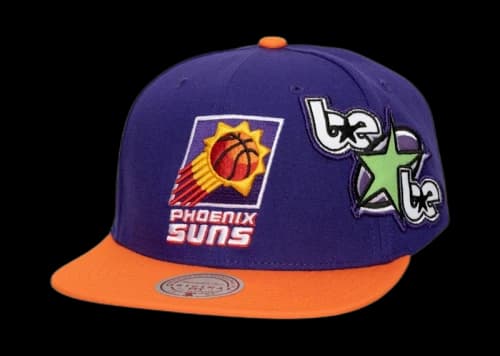 Billie Eilish x Mitchell & Ness Phoenix Suns NBA B.E. Patch Snapback Purple
