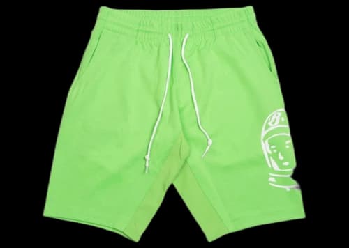 Billionaire Boys Club Large Helmet Shorts Green/Flash