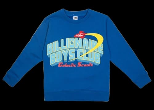 Billionaire Boys Club Little Kids Honor Crew Sweater Blue