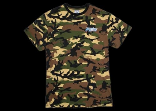 Billionaire Boys Club Whirlpool Knit Tee Brown/Camo