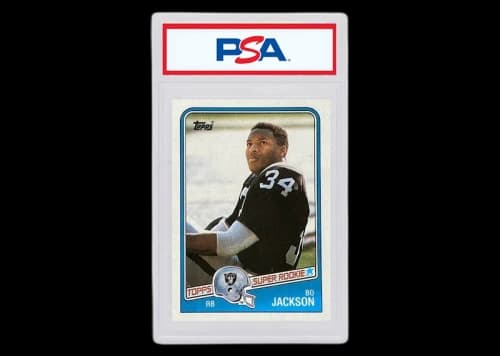 Bo Jackson 1988 Topps Rookie #327 (PSA or BGS Graded)