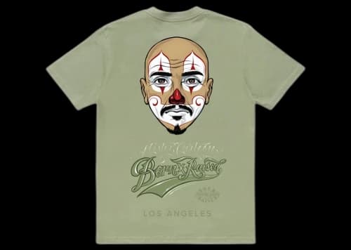Born X Raised x Mister Cartoon Pelon Tee Pistachio