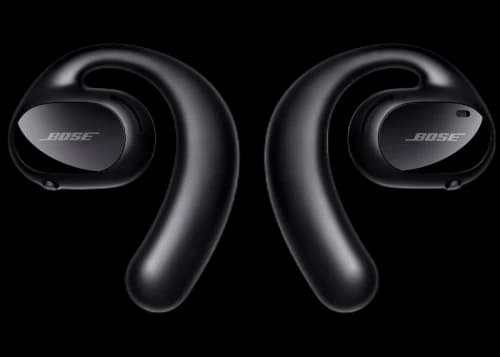 BOSE Sport Open Earbuds True Wireless Open-Ear Headphones (857628-0010) Triple Black