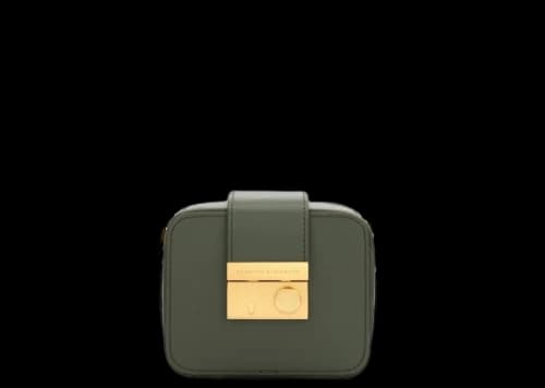 Brandon Blackwood Caro Buckle Bag Moss Green