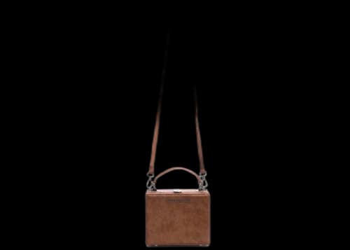 Brandon Blackwood Kendrick Trunk Brown Ponyhair