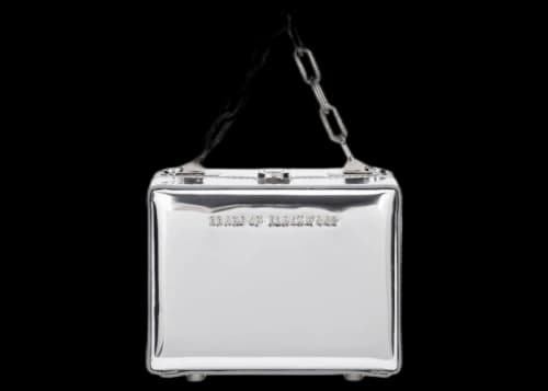 Brandon Blackwood Limited Edition Mini Kendrick Trunk Mirror Chrome