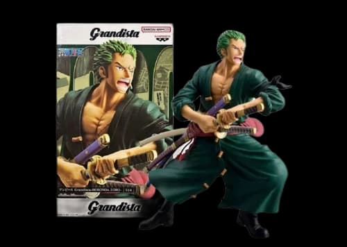 Branpresto One Piece Grandista Roronoa Zoro Figure