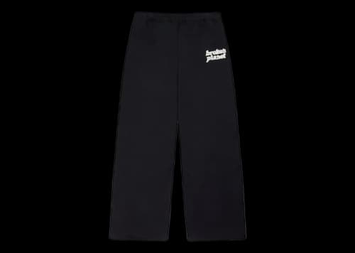 Broken Planet Straight Leg Sweatpants Midnight Black
