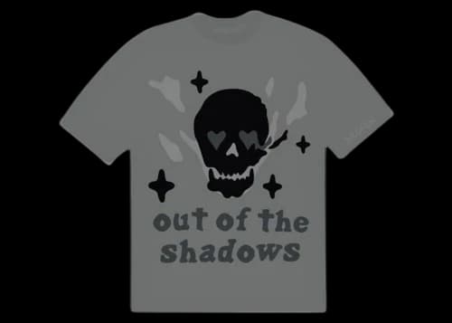 Broken Planet Out of the Shadows T-shirt Shadow Grey