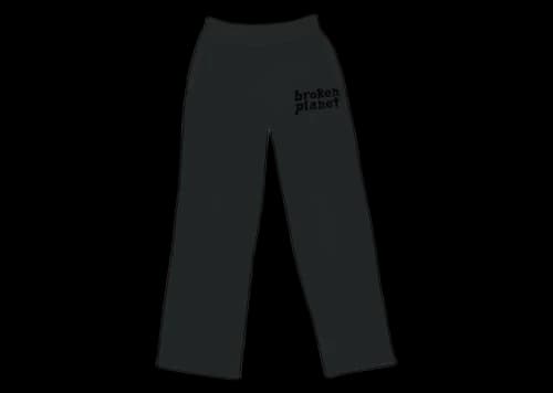 Broken Planet Straight Leg Sweatpants Soot Black