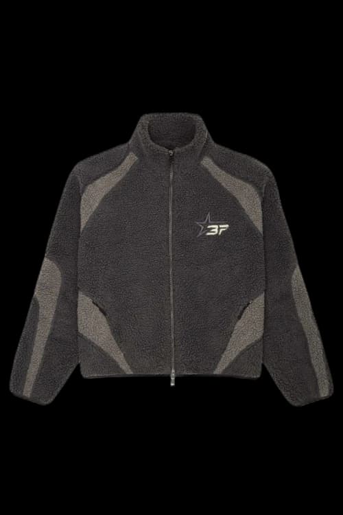 Broken Planet Polar Fleece Soot Black/Dark Gray