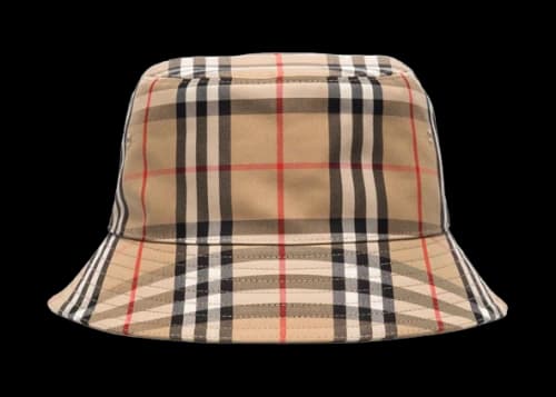 Burberry Vintage Check Bucket Hat Brown