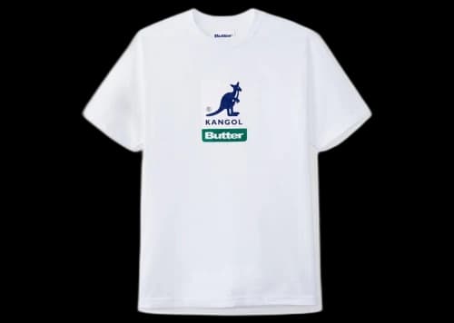 Butter Goods x Kangol Logo T-Shirt White
