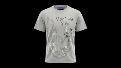 BWOOD Your the Best.. Never Die Tee Grey