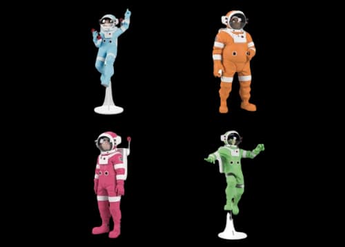 Superplastic x Gorillaz: The Spacesuit Figure Set