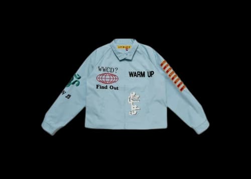 Cactus Plant Flea Market Discovery Team Field Jacket Light Blue