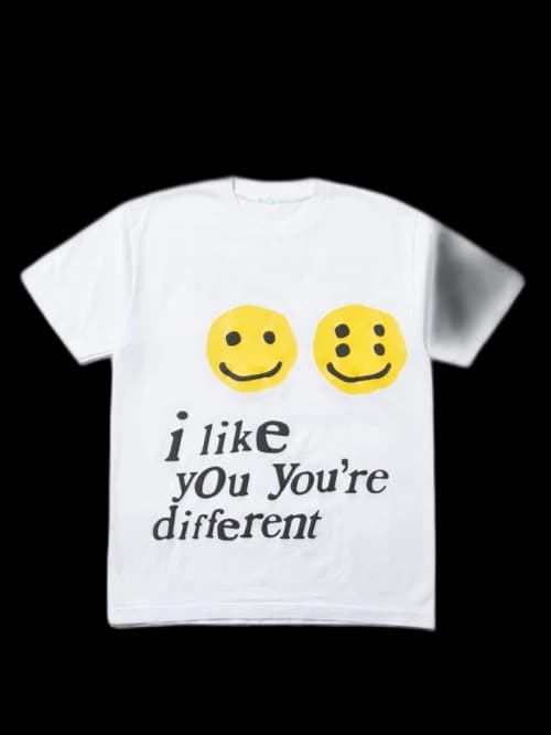 Cactus Plant Flea Market I Like You You're Different Tee White