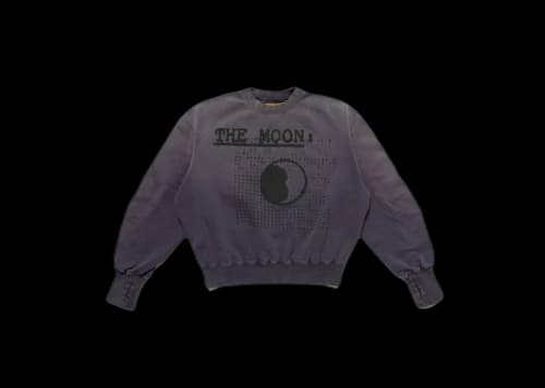 Cactus Plant Flea Market The Moon The Sun Pullover Washed Black