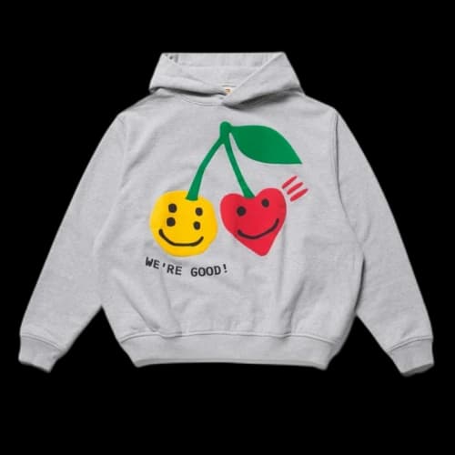 Cactus Plant Flea Market x Human Made We're Good! Sweatshirt Heather Grey