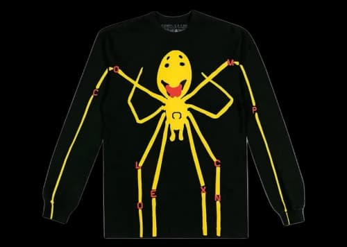 Cactus Plant Flea Market x ComplexCon Spider Legs L/S T-shirt Black