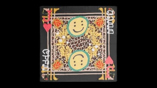 Cactus Plant Flea Market x Junya Watanabe CPFM Silk Print D Scarf Multicolor