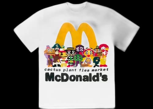 Cactus Plant Flea Market x Mcdonalds Cactus Buddy And Friends Tee (F&F) White