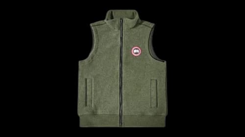 Canada Goose Mersey Fleece Vest Dark Sage