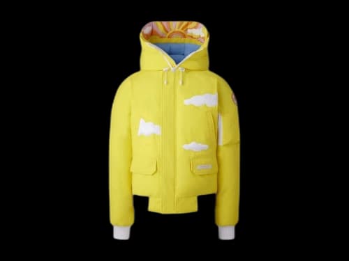 Canada Goose x Mira Mikati Bright Sky Chiliwack Bomber Jacket Sunrise
