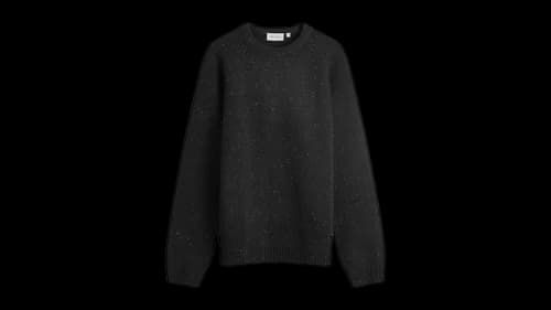 Carhartt WIP Anglistic Crew Knit Speckled Black