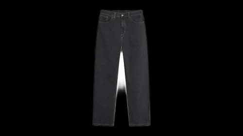 Carhartt WIP Brandon Loose Straight Jeans Black Stone Washed