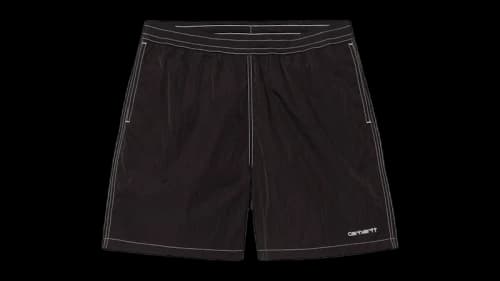 Carhartt WIP Canby Swim Trunks Black/White