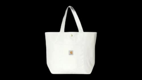 Carhartt WIP Canvas Tote Bag White