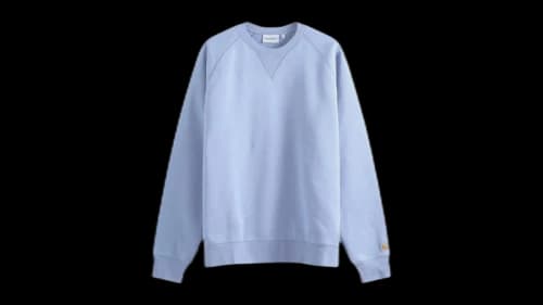 Carhartt WIP Chase Crew Sweatshirt Charm Blue/Gold