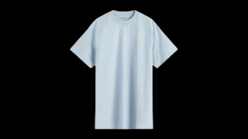 Carhartt WIP Chase T-shirt Frosted Blue/Gold