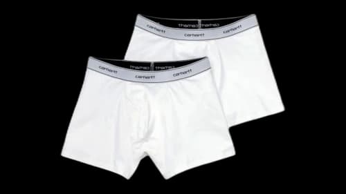 Carhartt WIP Cotton Trunks White