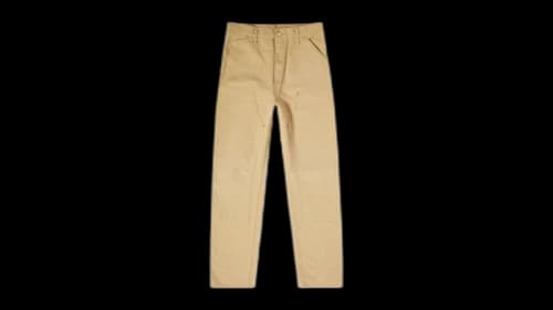 Carhartt WIP Double Knee Pants Bourbon Aged Canvas