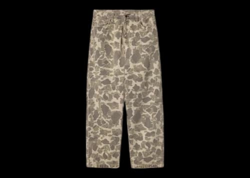 Carhartt WIP Duck Camo Landon Pant Bleached Black
