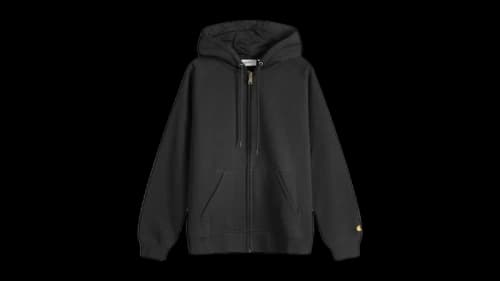 Carhartt WIP Hooded Chase Jacket Black/Gold